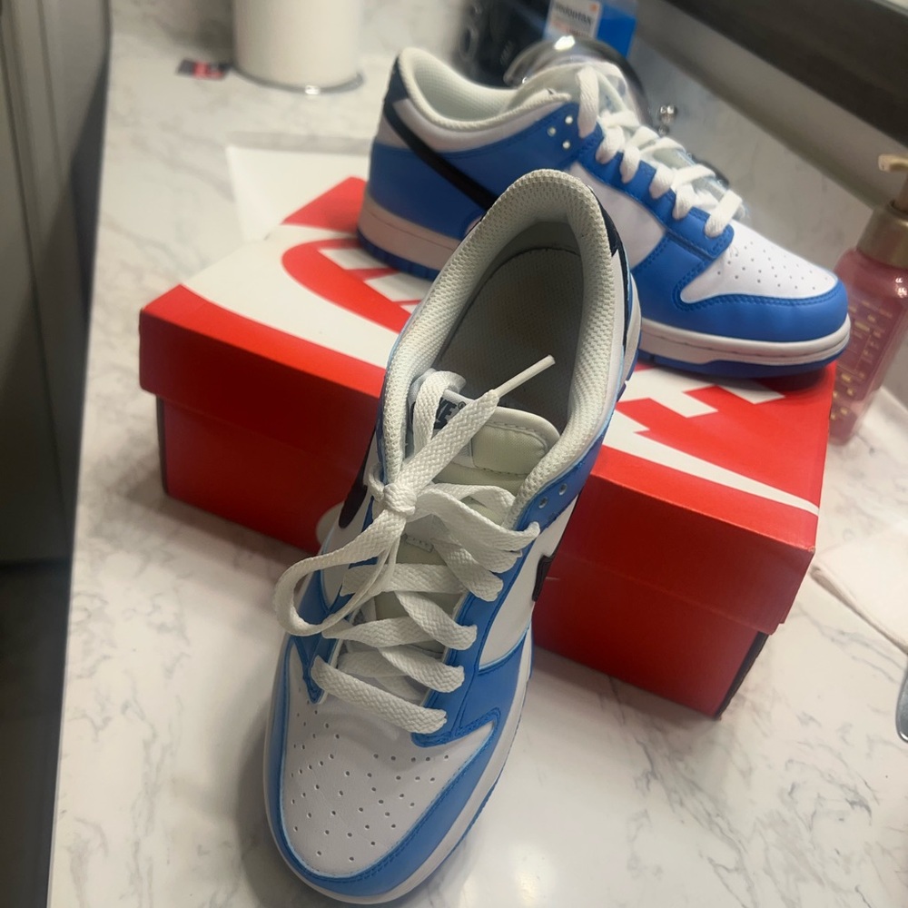 Authentic Nike Blue and White Sneakers
